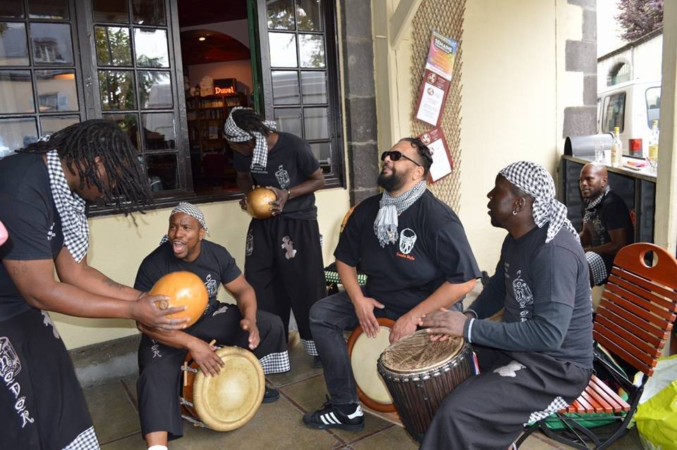 Session gwoka avec l'association Conodor